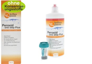 Peroxid one step Plus Kontaktlinsen Pflegemittel (1x 360ml)