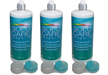 SoloCare Aqua (3x 360ml) 3 Monatspack