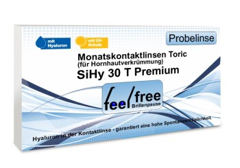 Feel free Brillenpause SiHy Hyaluron Toric (1x Probe)