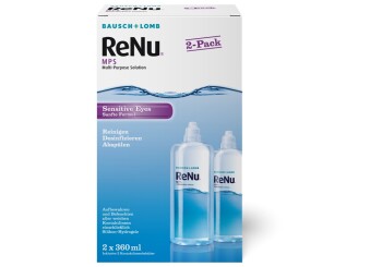 ReNu MPS Sensitive Eyes (2x 360ml + 60ml) Multipack Big Box