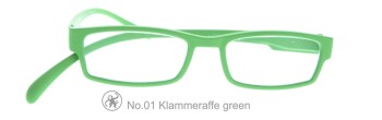 Lesebrille No.01 Klammeraffe _ new green