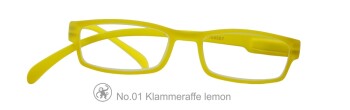 Lesebrille No.01 Klammeraffe _ lemon