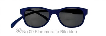 Lesebrille No.09 Klammeraffe Sun Bifokal blue