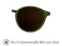 Lesebrille No.12 Klammeraffe SUN Bifokal olive