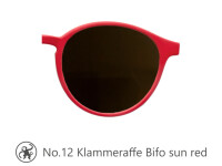 Lesebrille No.12 Klammeraffe Bifo Sonne red