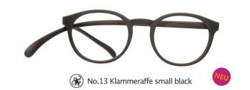 Lesebrille No.13 Klammeraffe "small" black