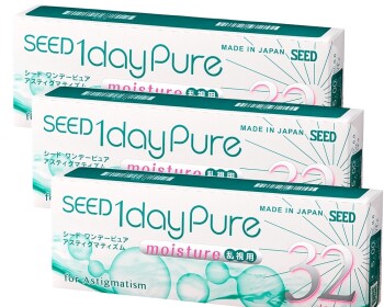 SEED 1dayPure moisture for astigmatism (96er)
