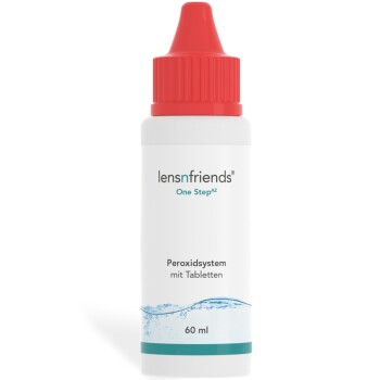 lensnfriends One StepAZ - Peroxidsystem mit Tabletten (60ml +  8 Tab) früher COOL