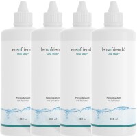 lensnfriends One StepAZ - Peroxidsystem mit Tabletten (4x 350ml + 180 Tab) fr&uuml;her COOL