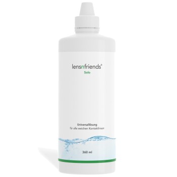 lensnfriends Solo - Kombilösung mit Pro Vitamin B5 (1x 360ml) früher COOL